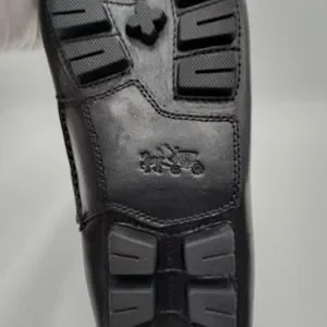 Coach Crosby black leather lace driving loafer moccasin slip on shoes 10.5 D Coach | Shoes | Coach Crosby Black Leather Lace Driving  main image 4